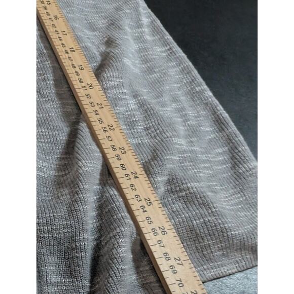 J. JILL Women's Cotton Acrylic Sweater Open Cardigan Gray Petite Size Medium PM - Picture 9 of 14